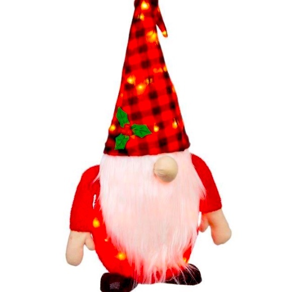 FLASH SALE🎄30” Gnome NIB Holiday Christmas Light Up - Picture 4 of 4